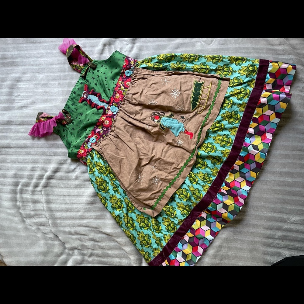 SOLD Matilda Jane apron dress